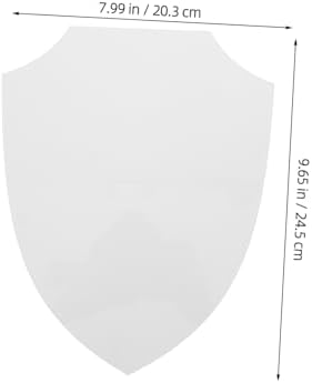 Cabilock 2pcs Blank Sublimation Plaque Boards for Custom Decor