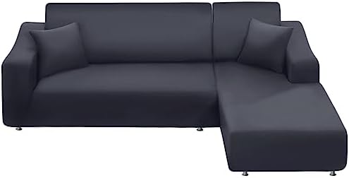 NAISI L Shape Sectional Couch Cover 2pcs
