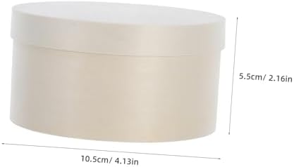 Didiseaon Round Wooden Candy Box for Special Occasions 1