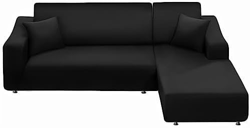 NAISI L Shape Sectional Couch Cover 2 pcs Set