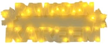 Ramadan Kareem Light-Up Sign for Home Decor