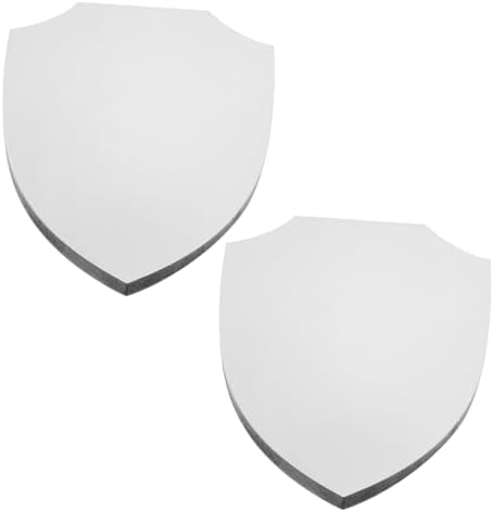 CHILDWEET 2pcs Blank Wood Plaque for Heat Transfer Crafts and Wall Art