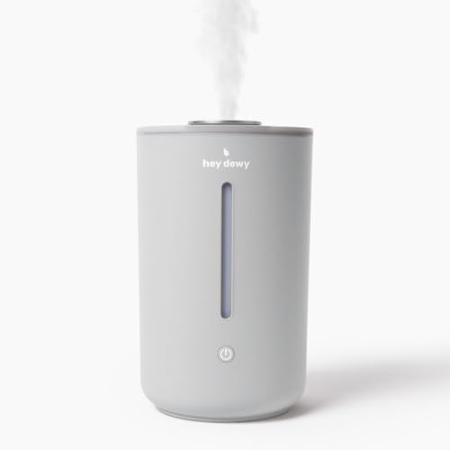Hey Dewy Wellness Humidifier with Cool Mist and Mood Light