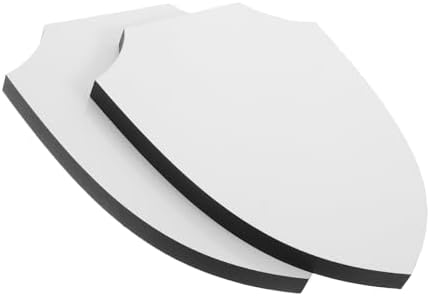 Cabilock 2pcs Blank Sublimation Plaque Boards for Custom Decor