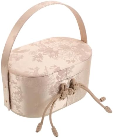 Didiseaon Decorative Wedding Candy Boxes with Carry Handle