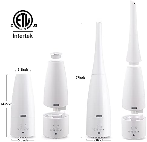 Warm and Cool Mist Humidifier with Remote Control 1