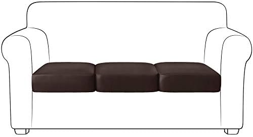 Yates Home 3 Piece PU Leather Sofa Slipcover