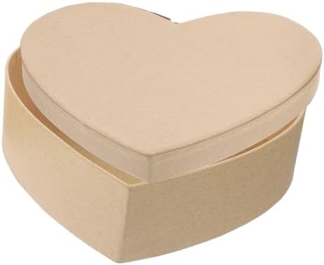 TOVINANNA Heart Shaped DIY Paper Box for Party Favors