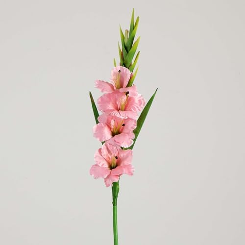 Nearly Natural 45-In Artificial Gladiolus Stems Set of 3