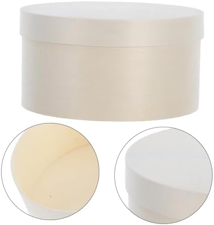 Didiseaon Round Wooden Candy Box for Special Occasions 1