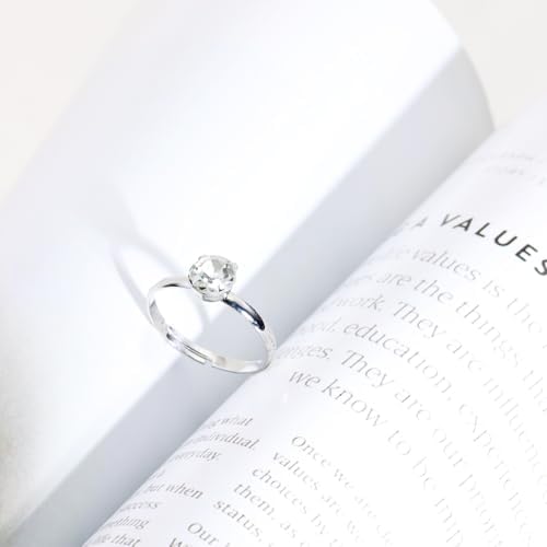 Penta Angel 30Pcs Fake Diamond Ring Pack for Bridal Shower and Wedding