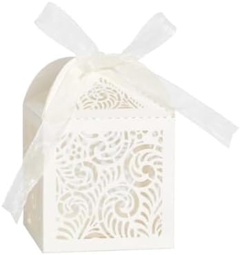 50 Pack Laser Cut Favor Boxes for Parties
