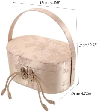 FOMIYES Brocade Wedding Candy Boxes Decorative Treat Containers