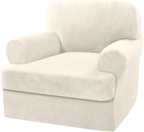HVERSAILTEX 2 Piece Velvet Sofa Cover Set