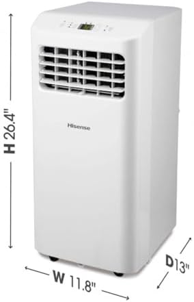 Hisense Portable Air Conditioner 5000 BTU Vented Renewed