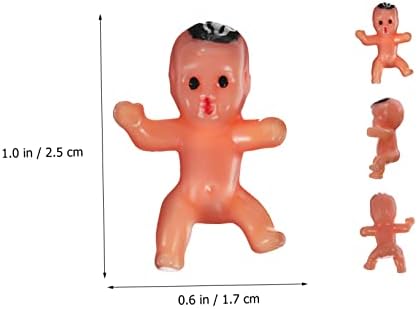 100pcs Mini Plastic Boy Girl Figurines for Party Decorations