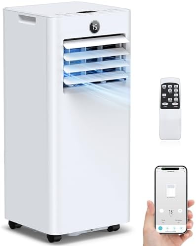 16000 BTU Wifi Portable AC with App Control and 24H Timer