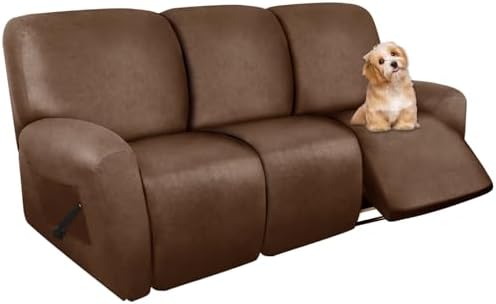 Molasofa Recliner Sofa Covers - 8 Piece Stretch Washable Set