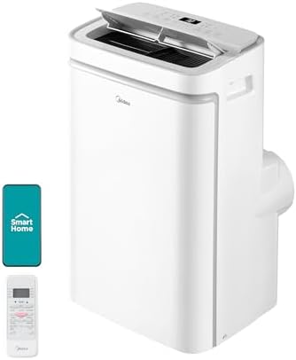 Midea 12000 BTU Portable AC with Dehumidifier and Fan Mode