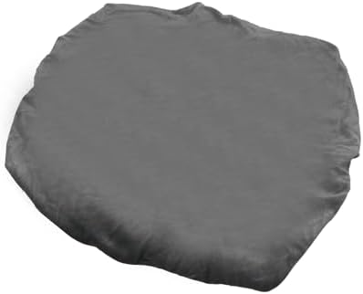 Oedema Velvet Seat Cover for Square Chairs Grey