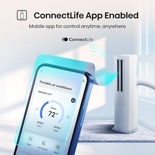 Hisense 8000 BTU Portable Air Conditioner with Smart Inverter