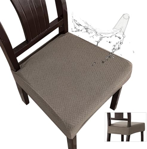 Genina Waterproof Dining Chair Covers Set of 8 1