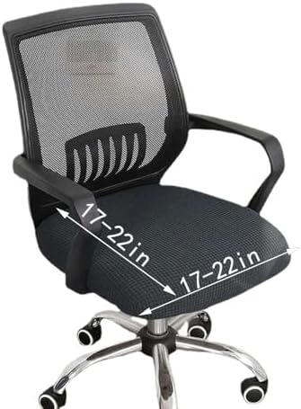 Sunnyway Stretchable Chair Seat Cover - Fits 177 to 217 Grey