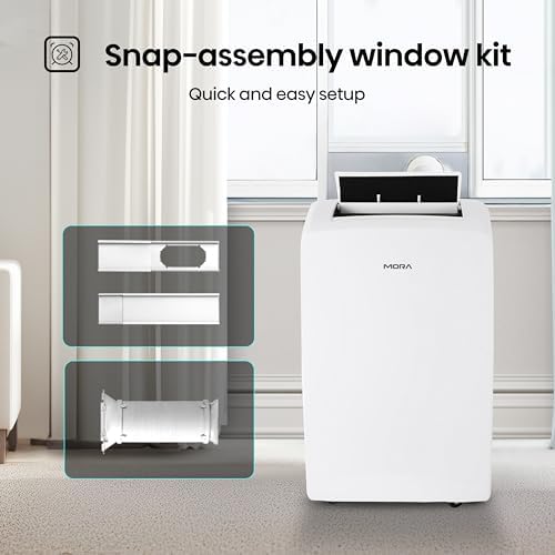 Mora PC07W25A Portable Air Conditioner 7000 BTU White 1