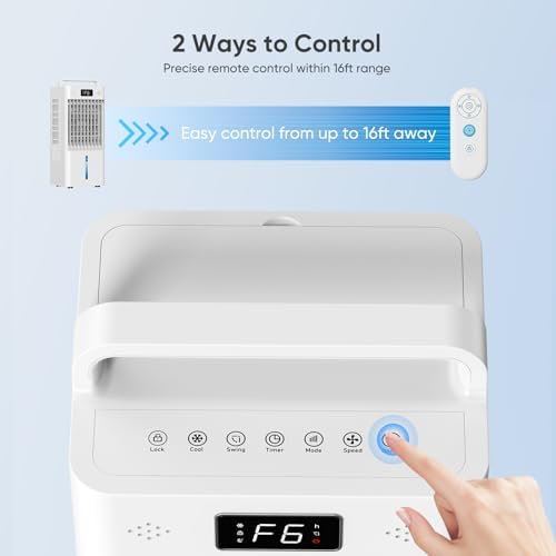 Feculs 3-in-1 Windowless Portable Air Cooler