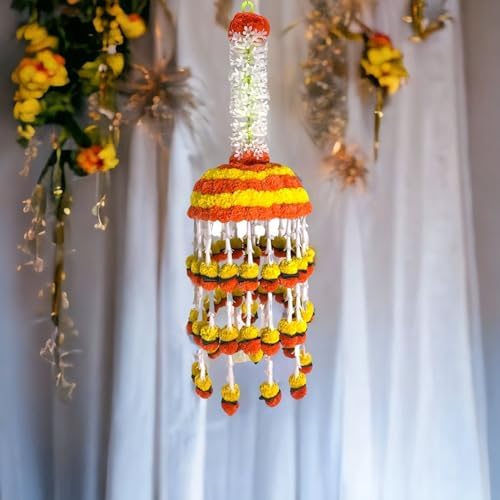 LoveNspire Jumbo Artificial Marigold Flowers Decor