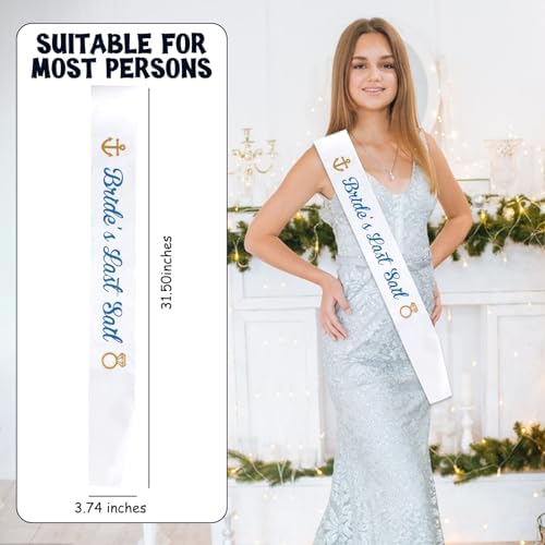 Serencatcher 7Pcs Nautical Bachelorette Party Sashes