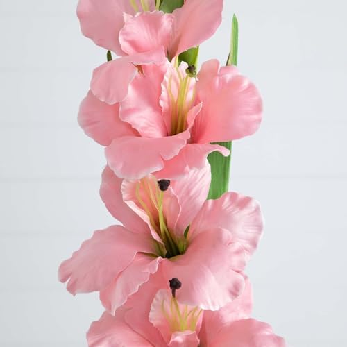Nearly Natural 45-In Artificial Gladiolus Stems Set of 3