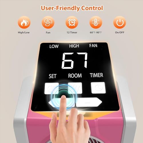 HEATIT Space Heater with Digital Display and Timer
