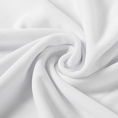 Spandex Chair Covers 25PCS for Party Events and Home Use White