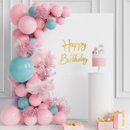Wokceer Gold Happy Birthday Sign for Backdrop Decorations