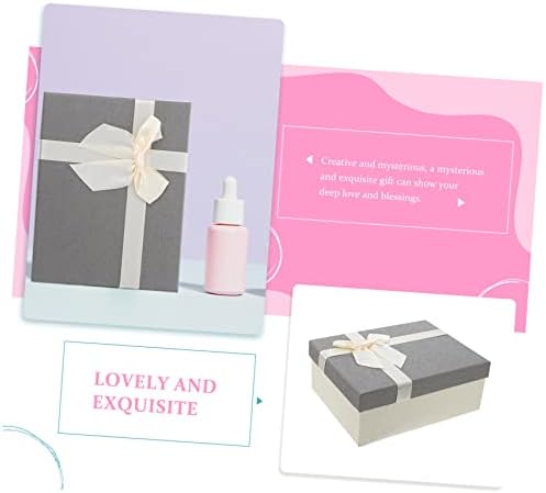 Ipetboom Elegant Rectangular Gift Box with Bowknot 1