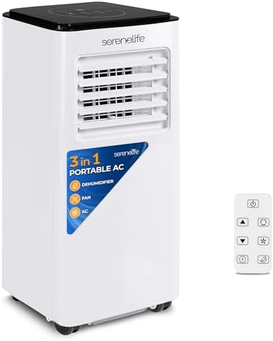 SereneLife 8000 BTU Portable Air Conditioner 3-in-1