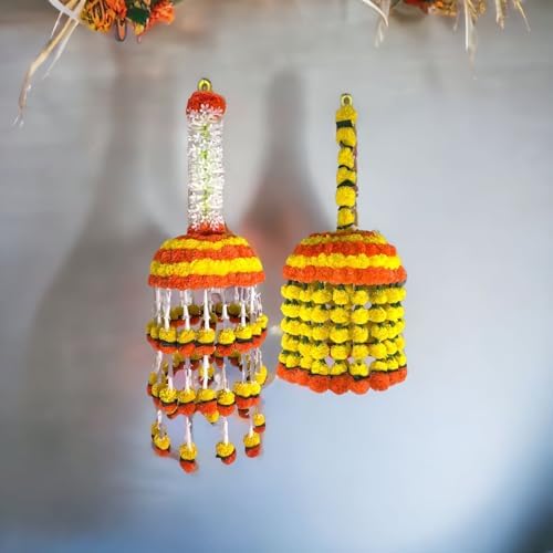 LoveNspire Jumbo Artificial Marigold Flowers Decor
