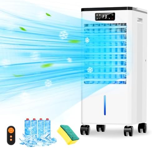 3-In-1 Portable Air Conditioner with Humidifier and Child Lock