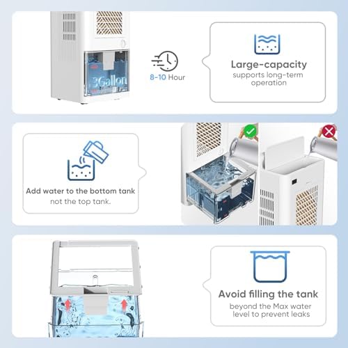 Feculs 3-in-1 Windowless Portable Air Cooler