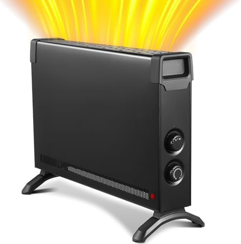 Eueiriup 1500W Convection Panel Heater for Quick Room Heating