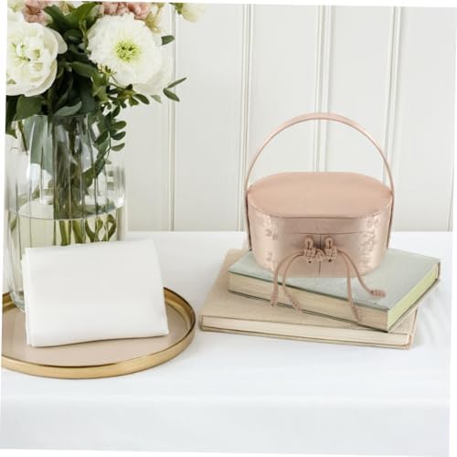 Didiseaon Decorative Wedding Candy Boxes with Carry Handle