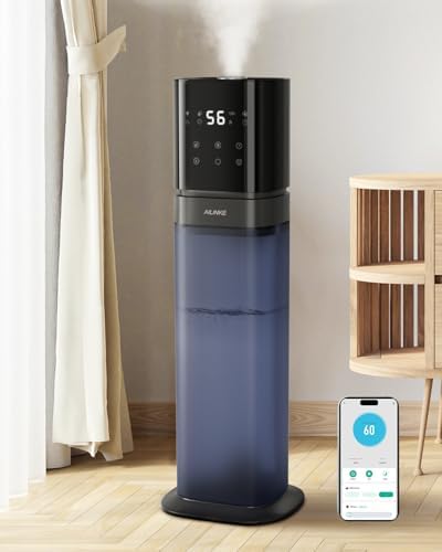 AILINKE Smart Humidifier for Large Room with Night Light and Voice Control