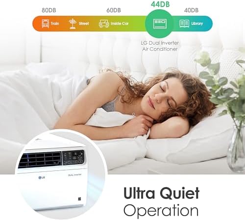 LG 18000 BTU Dual Inverter Window AC with Smart Control