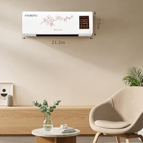 Wall Heater with LED Display and Adjustable Thermostat 1