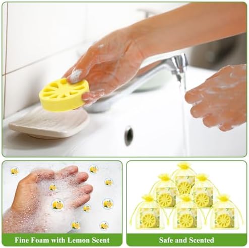 50 Piece Lemon Shaped Soap Favors Set