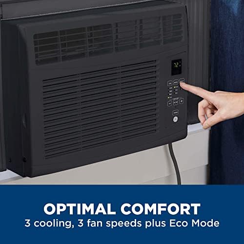GE 6000 BTU Electronic Window AC Unit - Black