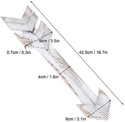 Hyuduo 2PCS Wooden Arrows Wall Decor 1