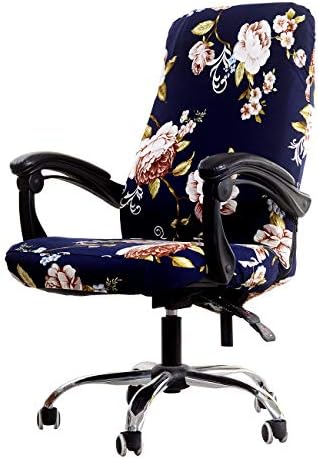 WOMACO Peony Printed Office Chair Cover - Large