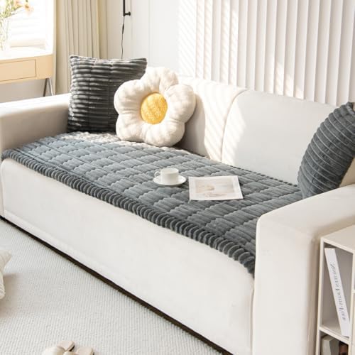 Pet Friendly Fuzzy Sofa Cover for Dogs 1